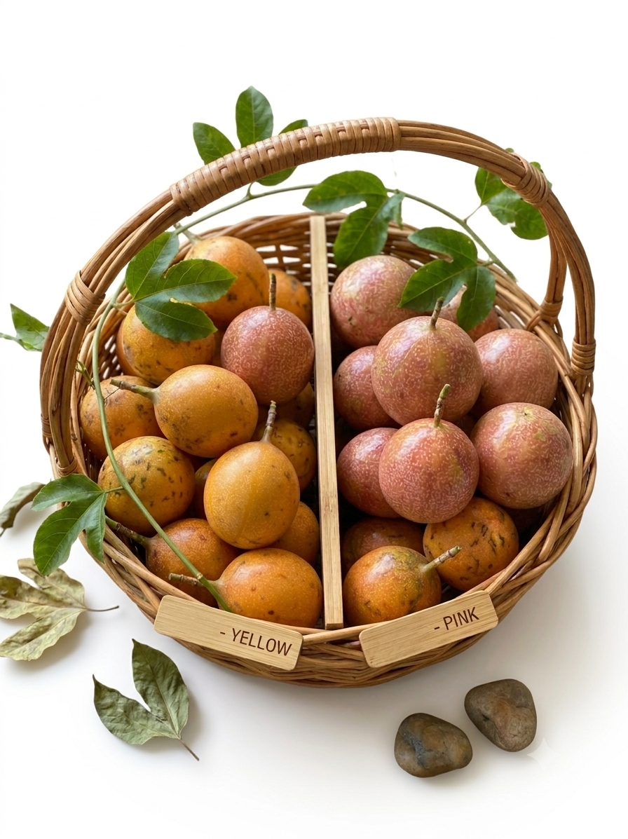 Fruit | Purple Passion Fruit & Yellow Passion Fruit (Kerala) Combo –Organically Grown Antioxidant-Rich -1000gm