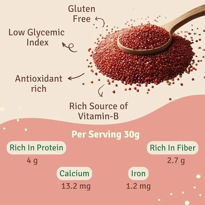 Red Quinoa – Just Organik – 500gm