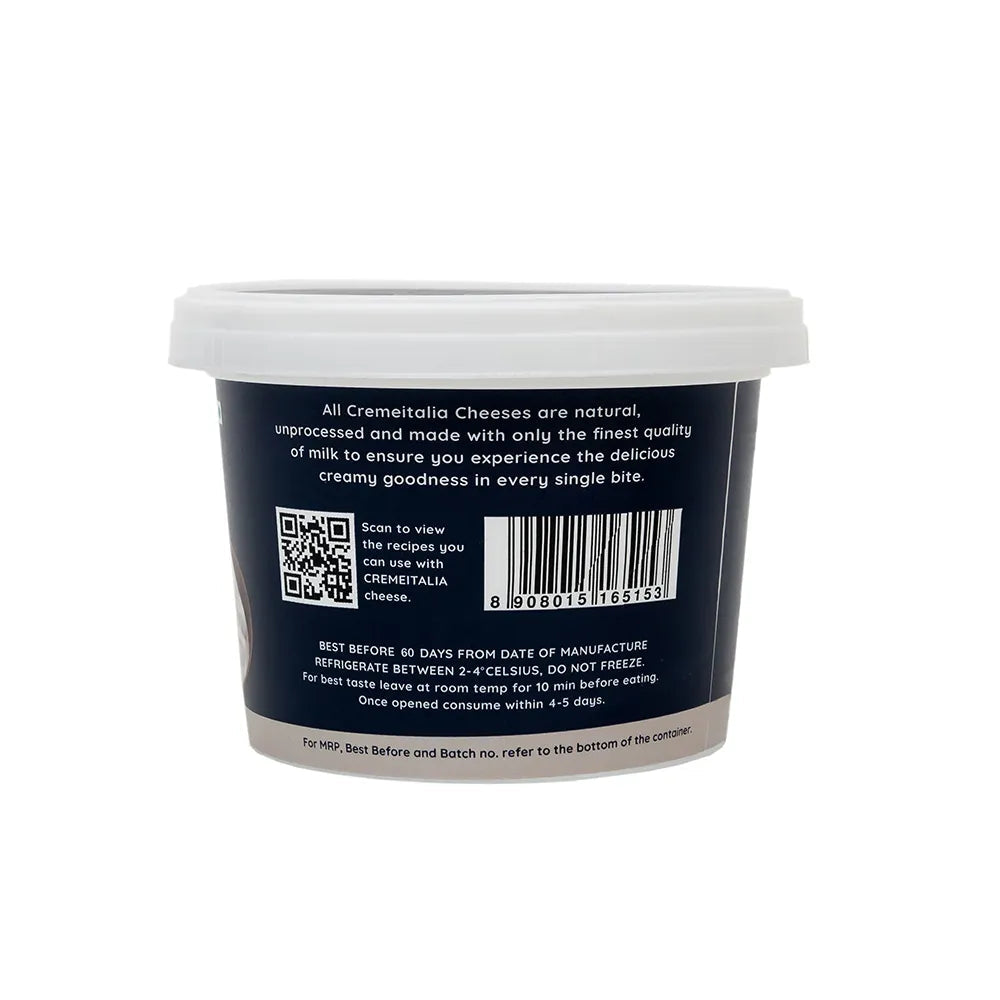Cream Cheese | Natural - Pasteurized - Cremeitalia – 200gm