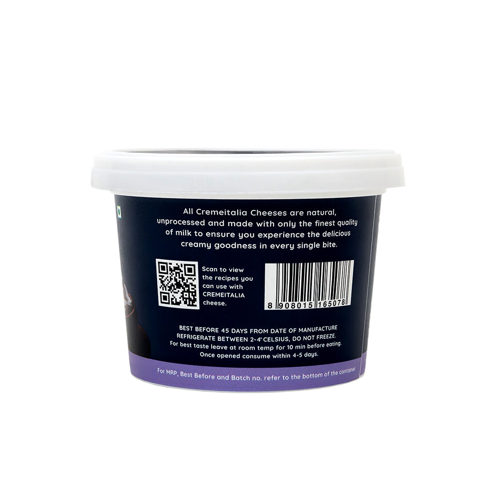 Mascarpone – Pasteurized - Cremeitalia – 200gm