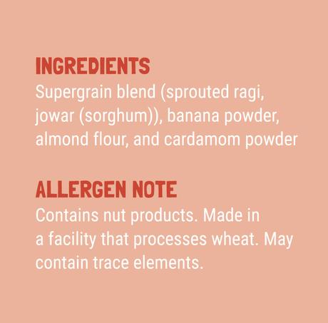 Ragi, Almond and Banana Cereal – No Added Refined Sugar & No Salt - Slurrp Farm – 200gm