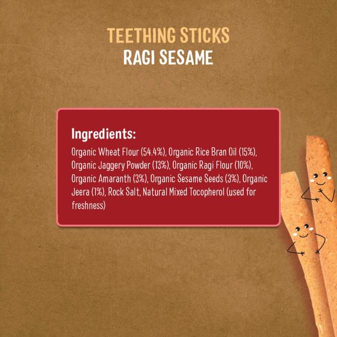 Ragi Sesame - Teething Stick - Timios - 150gms