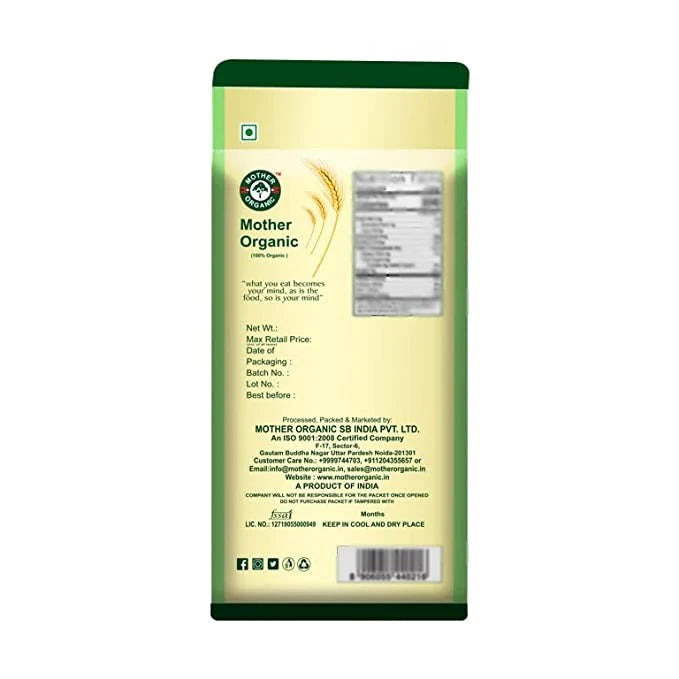 Ragi Atta - USDA Organic - Mother Organic - 500gm