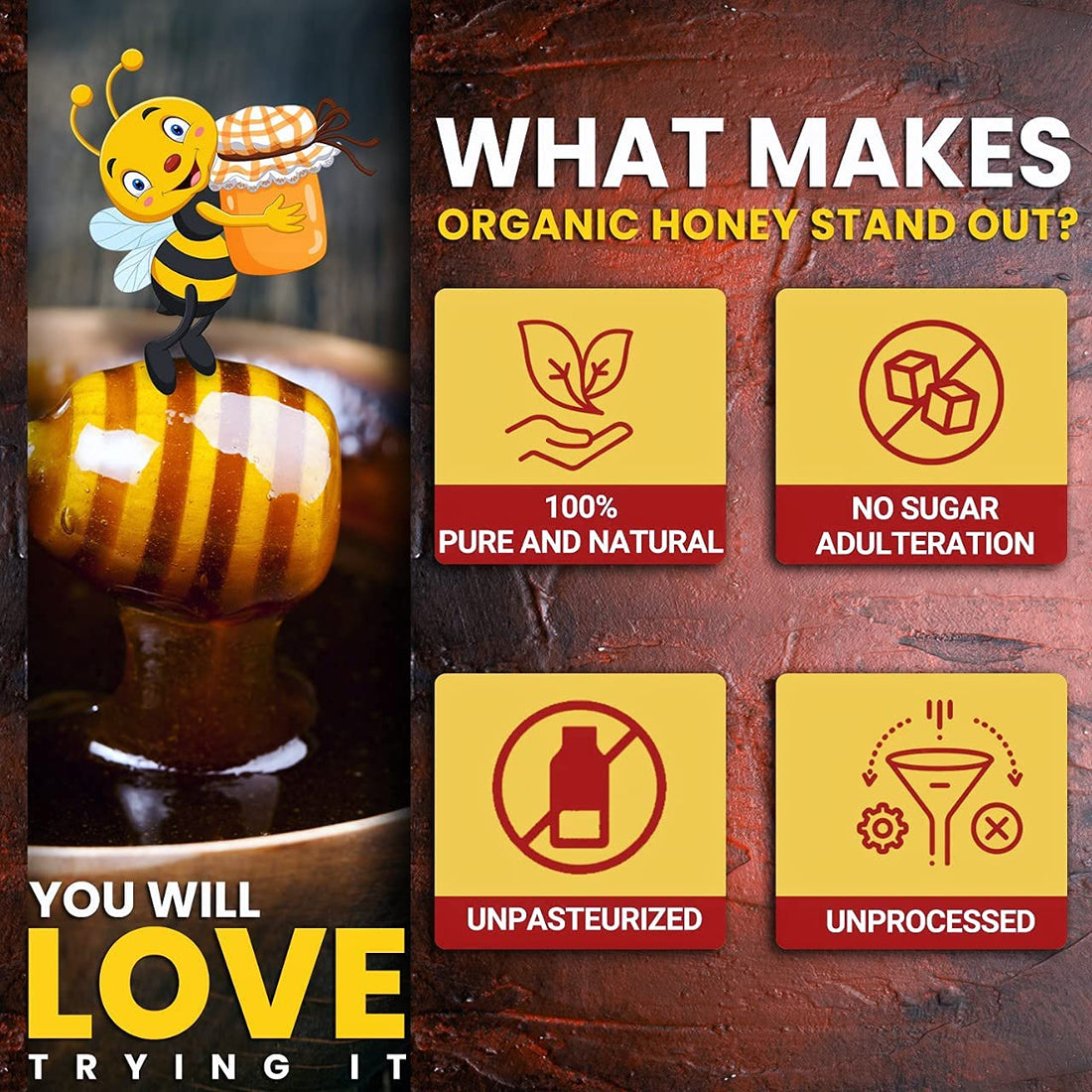 Raw Honey – Societe Naturelle – 500gm