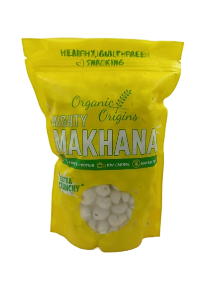 Raw Makhana – Gluten Free, High Protein, High Fibre & Low Calorie - Organic Origins – 250gm