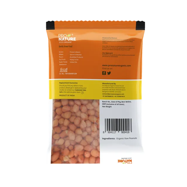 Raw Peanut - Pro Nature - 500gm