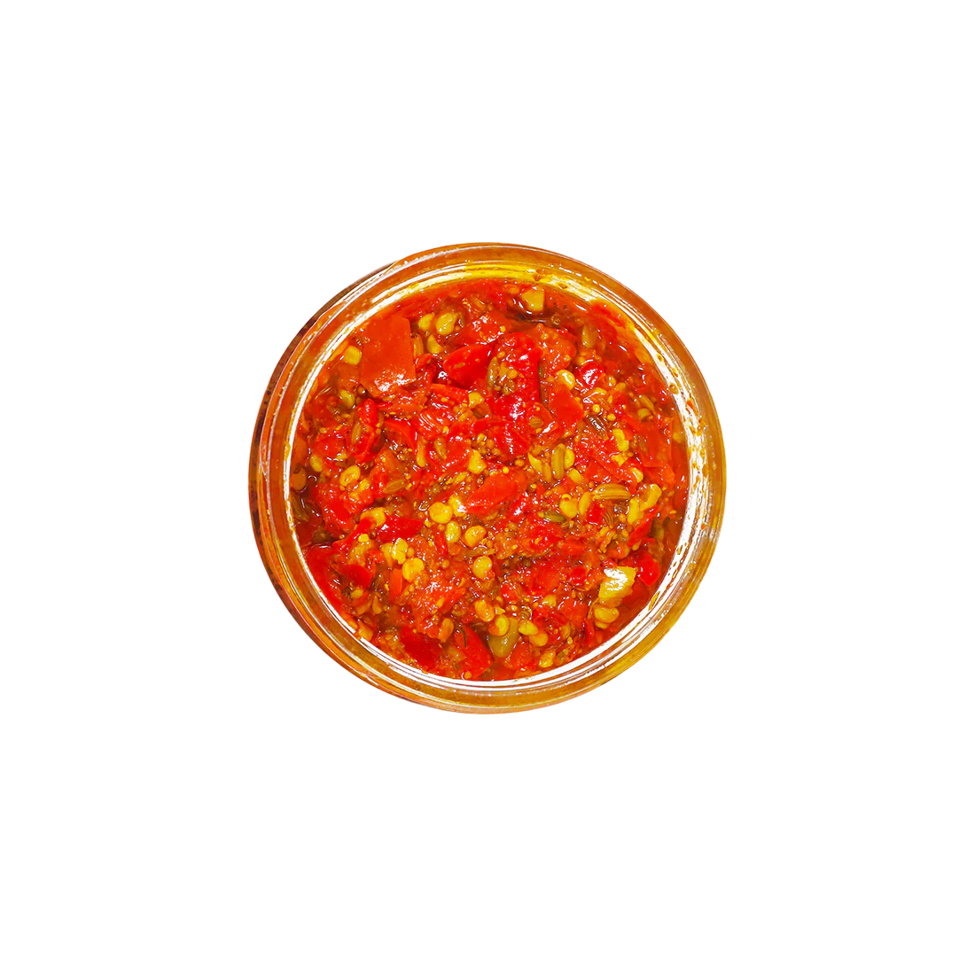 Chilli Chukh | Red (Made With Cold Pressed Mustard Oil) - Pure Himalayan Flavor - No emulsifiers, Stabilisers, Nothing Artificial, No Flavour Enhancers, Colours & No Artificial Preservatives - Mount Karol - 300gm