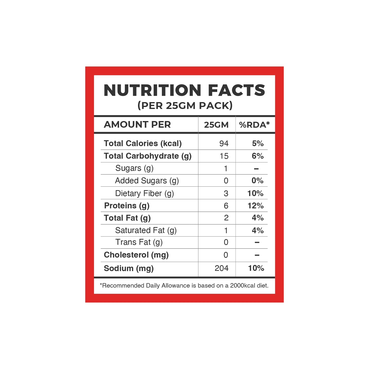 Red Lentil Crisps | (Garlic & Herb) - Vegan, Gluten Free & High In Protein - Pink Harvest - 25gm