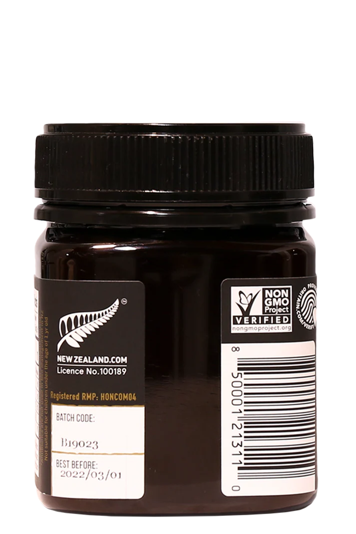 Honey | New Zealand Reserve Manuka Honey - UMF 5+ MG0 83+ - Antibiotic Free - Taylor Pass Honey - 250gm