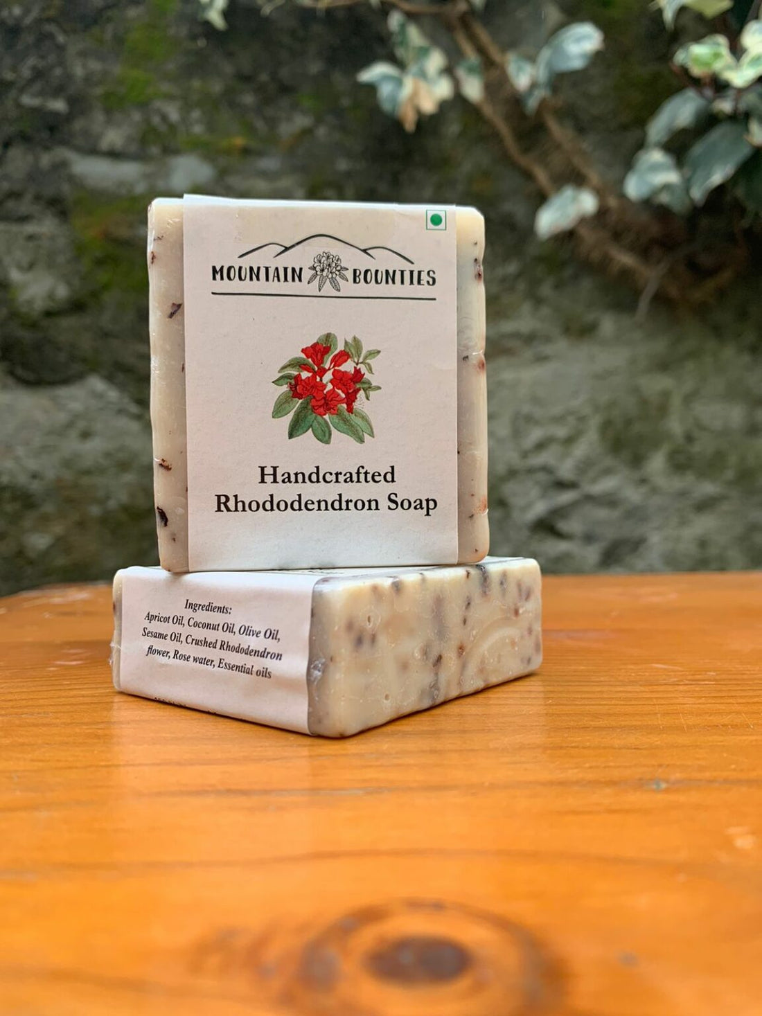 Soap | Rhododendron Soap - Handcrafted - Mountain Bounties - 100gm