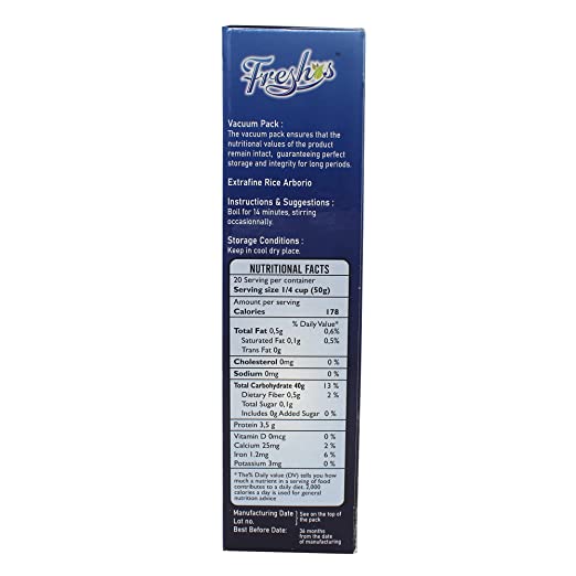 Rice | Freshos Arborio - Freshos - 1000gm