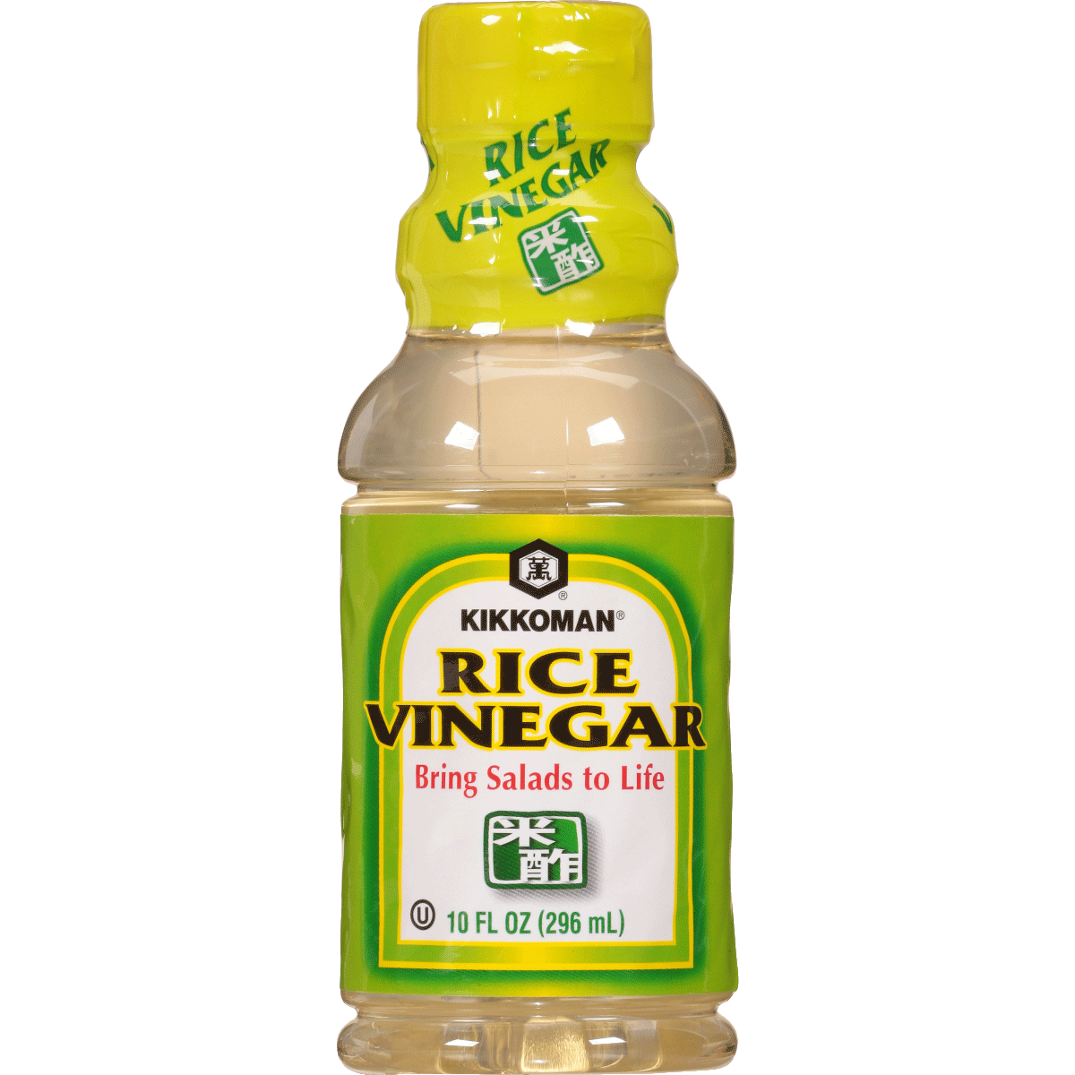 Vinegar | Rice Vinegar - Brings Salads To Life - No High Fructose Corn Syrup & No Added Preservatives - Kikkoman - 296ml