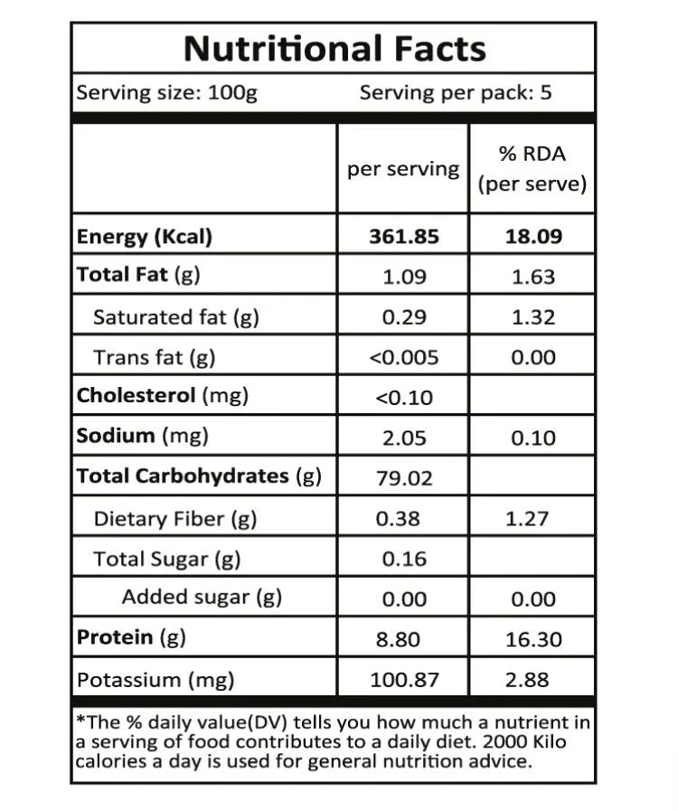 Rice Flour | USDA Organic - Mother Organic - 500gm
