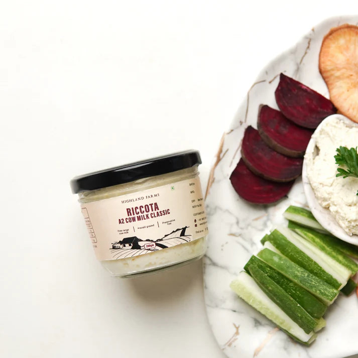 Ricotta Classic | Classic (Made With A2 Cow Milk) - Highland Farms - 200gm