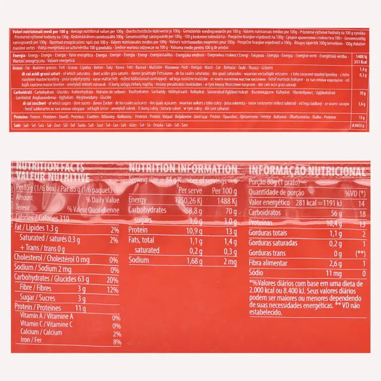 Pasta | Fettuccine Nest Shape Pasta - No Additives, Non GMO,& No colorant & No Preservatives- Riscossa - 500g