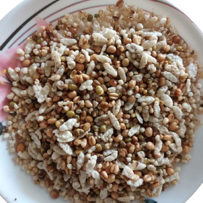 Namkeen | Roasted Multigrain Mixture Namkeen – Organic – No Colour, No Soda & Preservatives Free – Matratva – 250gm