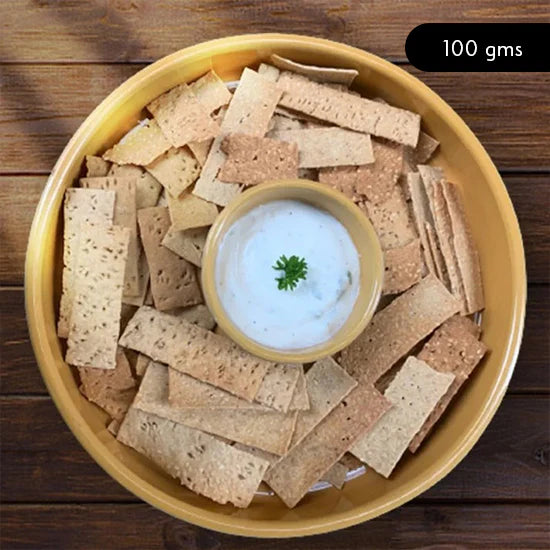 Crackers | Sesame Seeds Lavash - Roasted Sesame Seeds– Vegan, Plant Based , Gluten Free – Karamele – 100gm