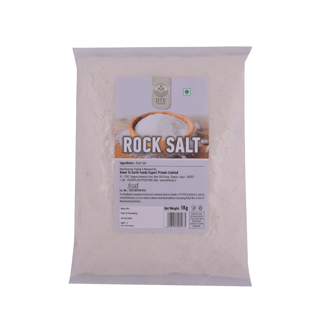 Salt | Rock Salt – DTE – 1000gm