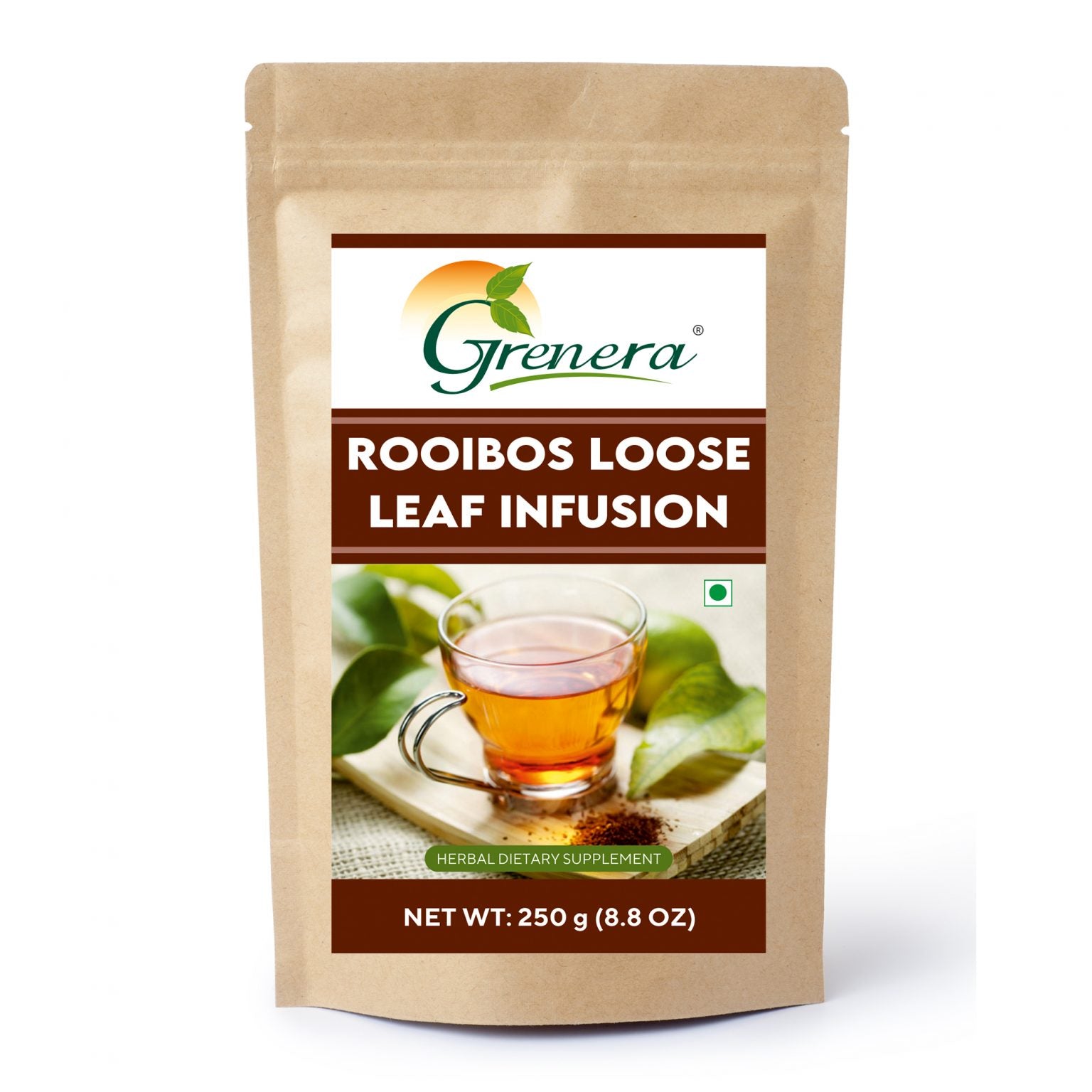 Rooibos Loose Leaf Infusion Tea – Organic - Grenera – 250gm