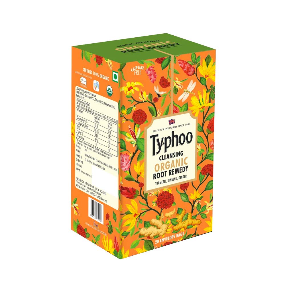 Root Remedy Tea Bag - Typhoo - 20 Tea Bags