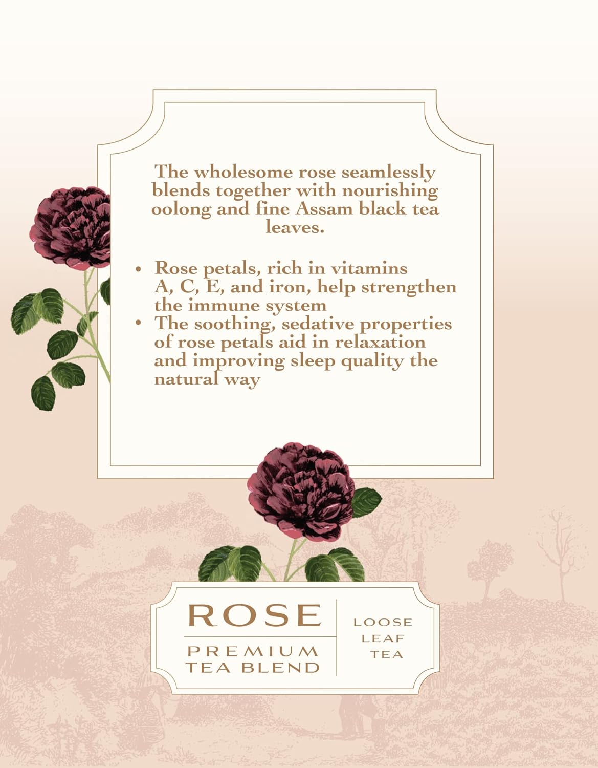Rose Tea – The Earth Reserve – 50gm