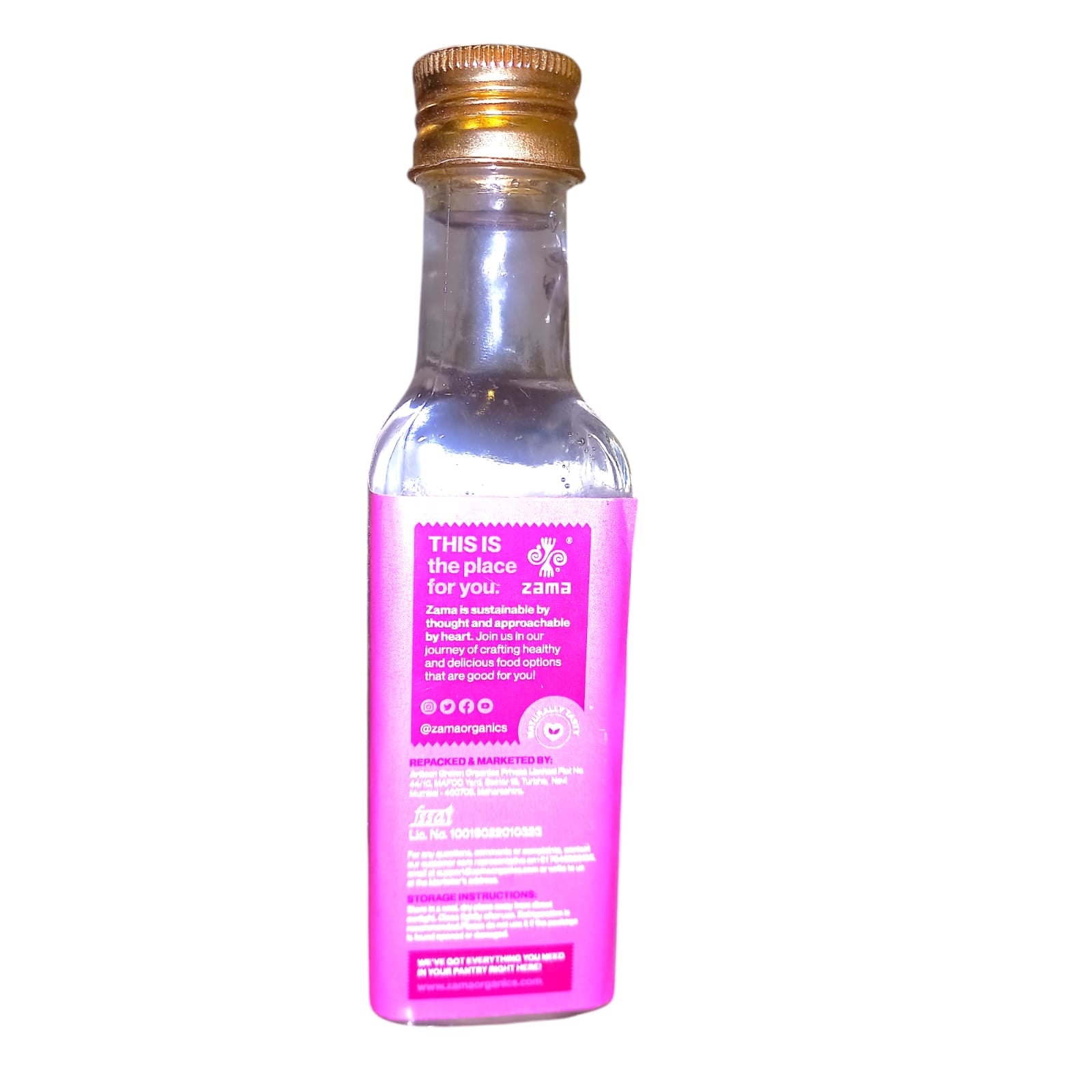 Rose Water | Edible – Zama Organics – 100ml
