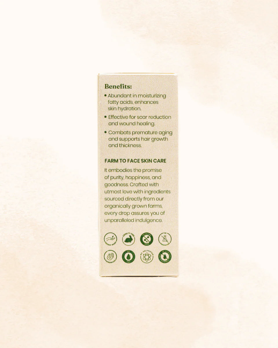 Rosehip Oil | Himalayas with our Pure Wood-Pressed Rosehip Oil- 100% Natural-No Preservative ,Cruelty-free -Jungle Harvest (Kosha Care) - 50ml