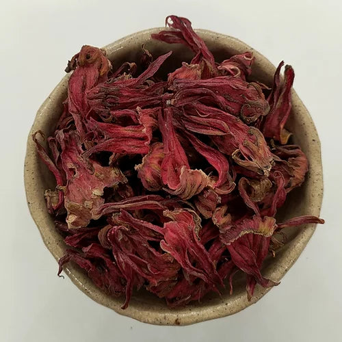Roselle Flower Tea (Tribal Gangura) - Natural - Indian - Rich In Calcium, Vitamin C, Anti Oxidants, Weight Balancer, Liver Tonic, Stress Buster & Thearpy Of Diabetes Taru - Naturals - 30gm