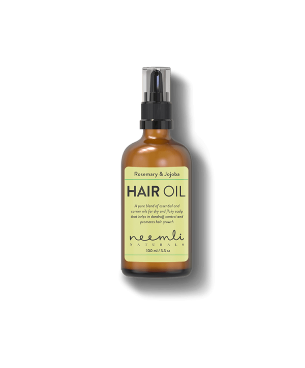Rosemary & Jojoba Hair Oil - Neemli Naturals - 100ml