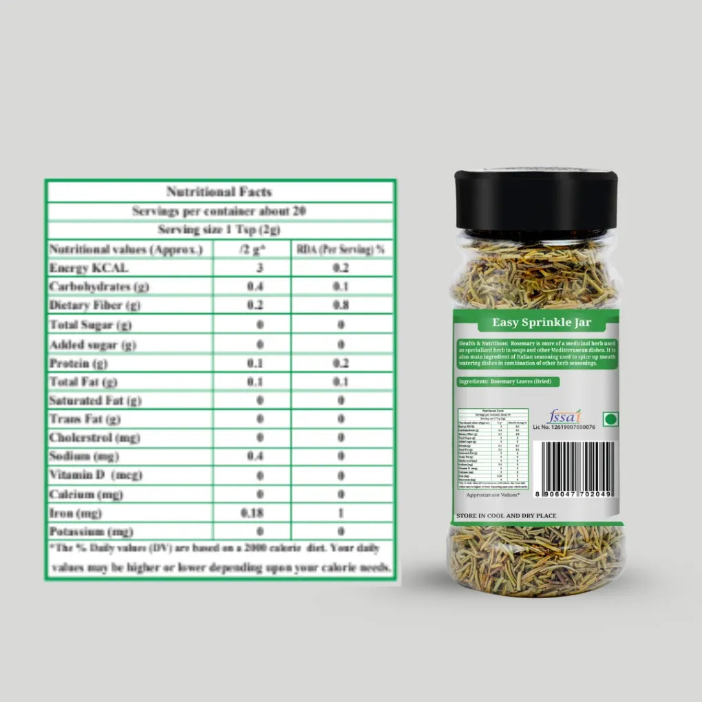 Rosemary - Organic Nation - 40gm