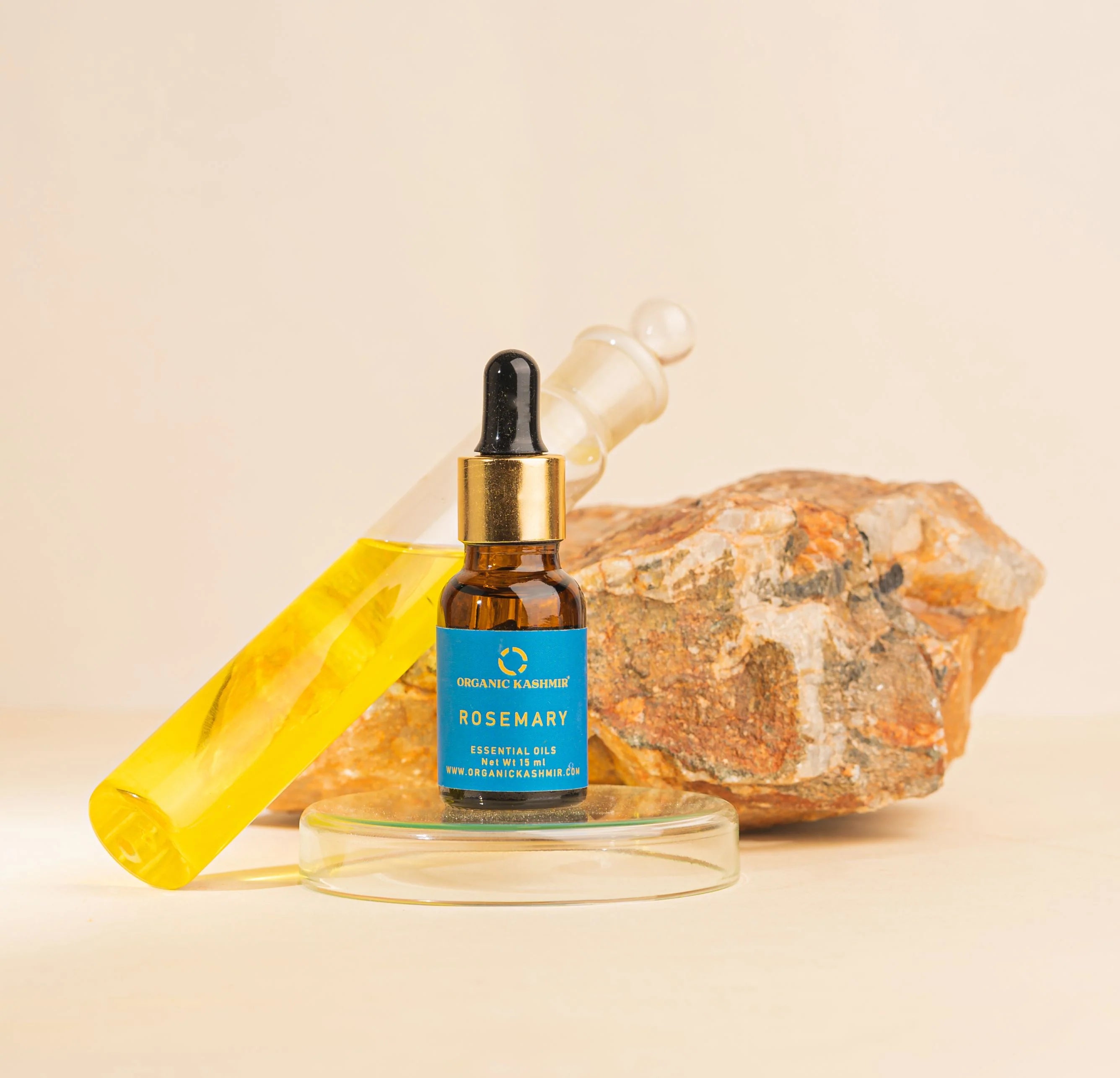 Essential Oil | Rosemary Essential Oil - Organic Kashmir - 15ml