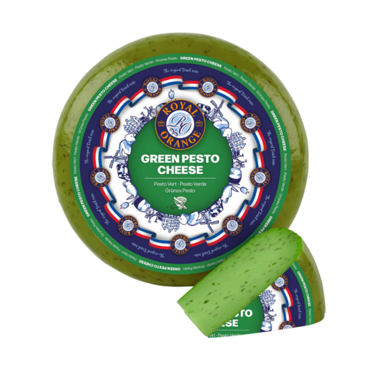 Fresh Cheese | Green Pesto Cheese -Raw cow’s milk- No Preservatives - Nature&