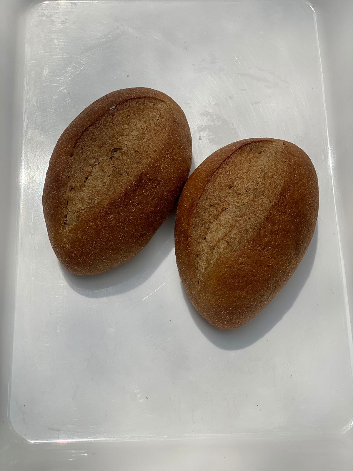 Rye Dinner Buns | No Bread Improver, Emulsifiers, Stabiliser, No Preservatives & No Flavour Enhancer Or No Refined Sugar - Nature&