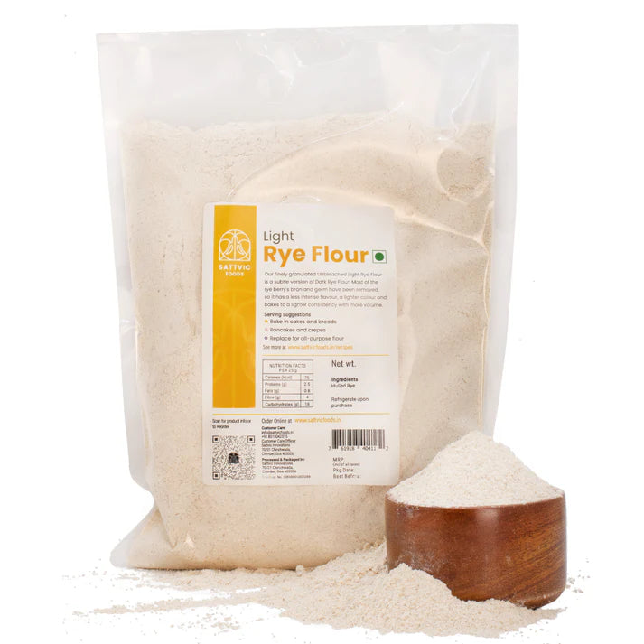 Rye Flour - Sattvic Foods - 400gm