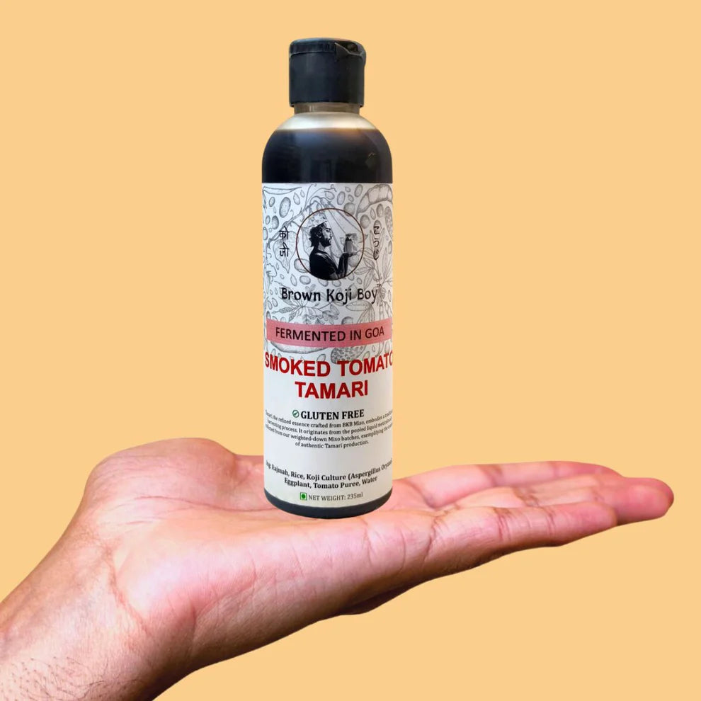 Tamari Sauce | Smoked Tomato Tamari - Goa - Gluten Free - Brown Koji Boy - 235ml