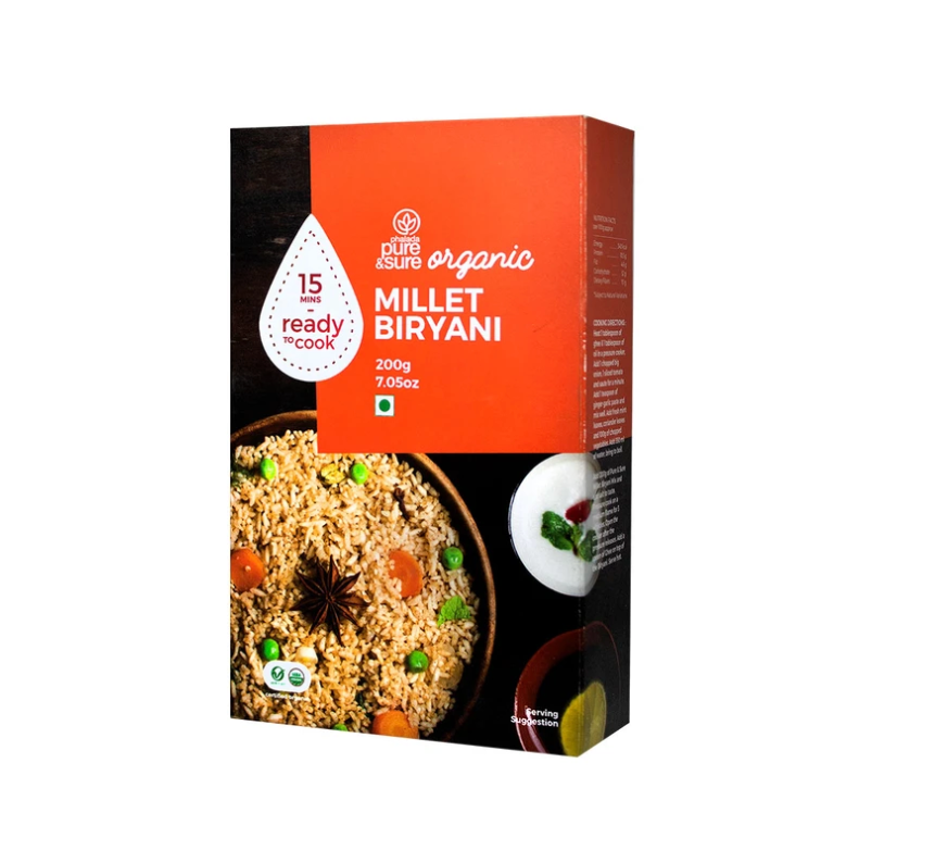 Millet Biryani | Organic - Pure and Sure - 200gm