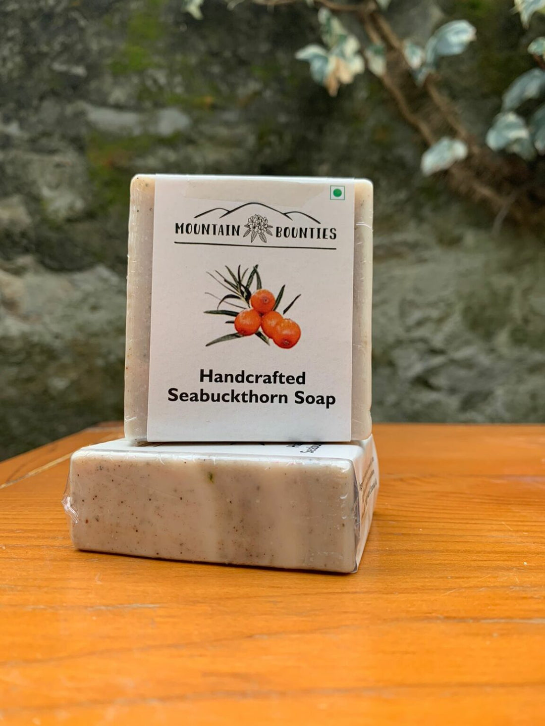 Soap | Sea buckthorn Soap - Handcrafted - Mountain Bounties - 100gm