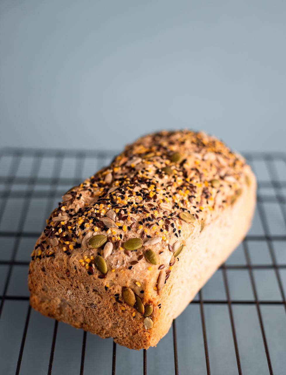 Gluten Free Bread | Seeded Sandwich Loaf - Vegan, No Bread Improver, Emulsifiers, Stabiliser, No Preservatives & No Flavour Enhancer Or No Refined Sugar - Nature&