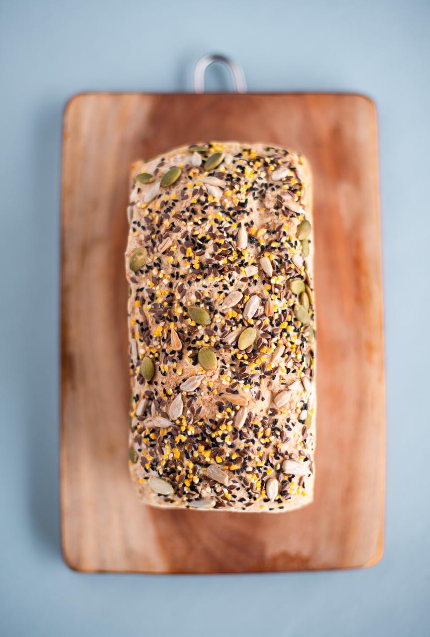 Gluten Free Bread | Seeded Sandwich Loaf - Vegan, No Bread Improver, Emulsifiers, Stabiliser, No Preservatives & No Flavour Enhancer Or No Refined Sugar - Nature&