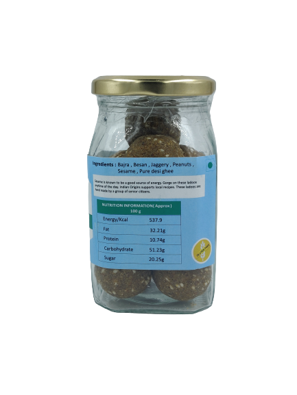 Sesame & Bajra Ladoo – Gluten-free - Indian Origins – 200gm