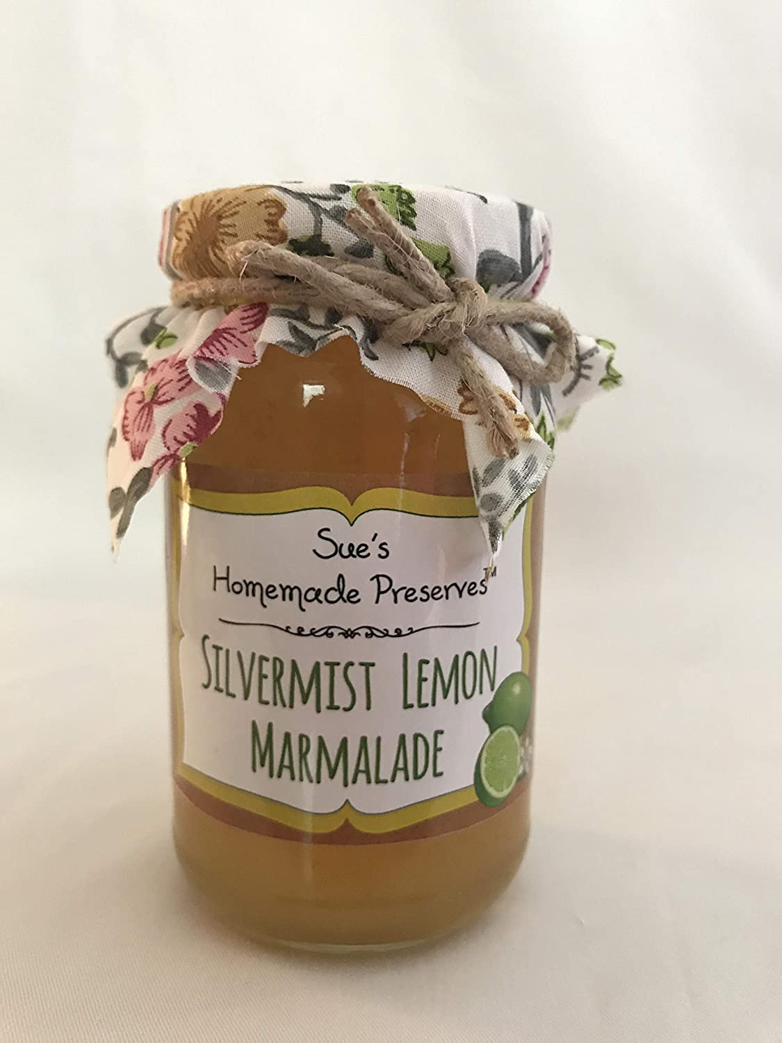 Silver Mist Lemon Marmalade - Sue’s Homemade Preserves - 200gm
