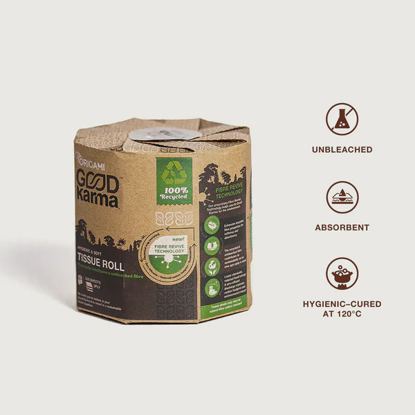 Single Tissue Roll – Good Karma - 320Sheets