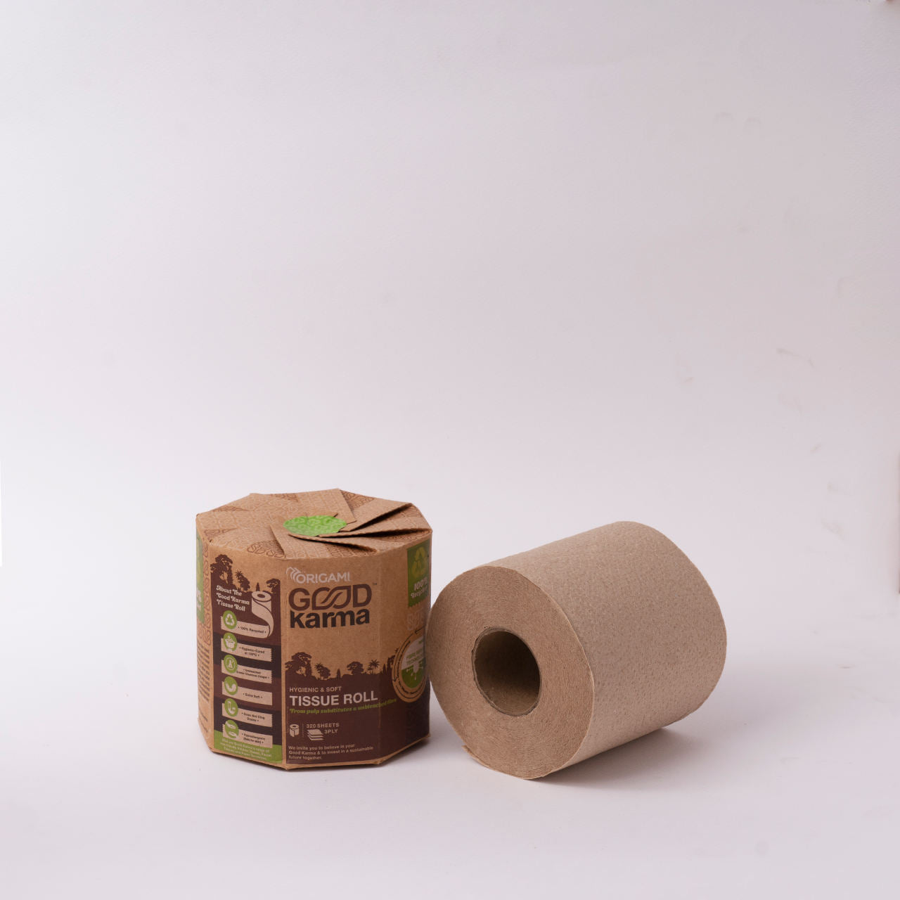 Single Tissue Roll – Good Karma - 320Sheets