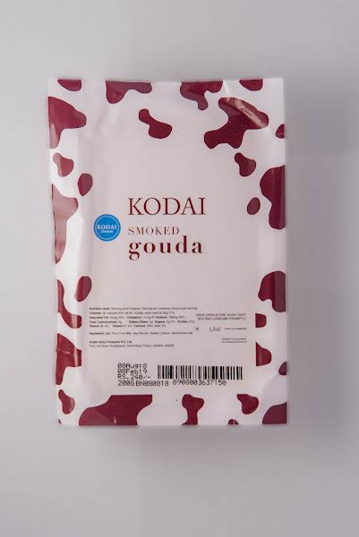 Smoked Gouda Cheese - Pasteurized - Kodai - 200gm