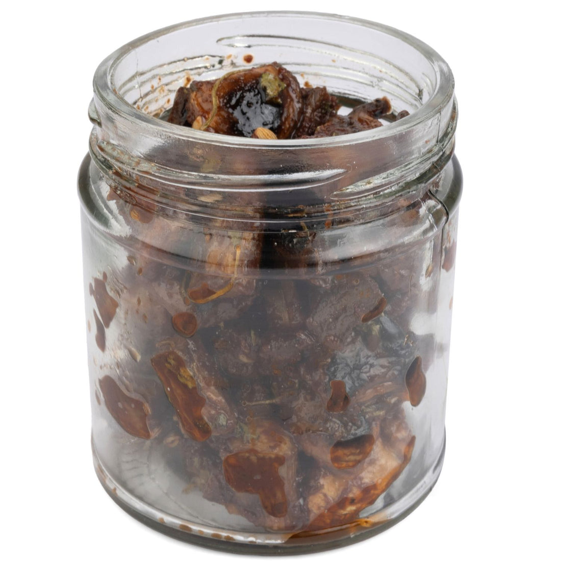 Smoked Mushroom Pickle Indian Style - Fresh - Vegan & Gluten Free - Made with Organic Ingredients - 160gm