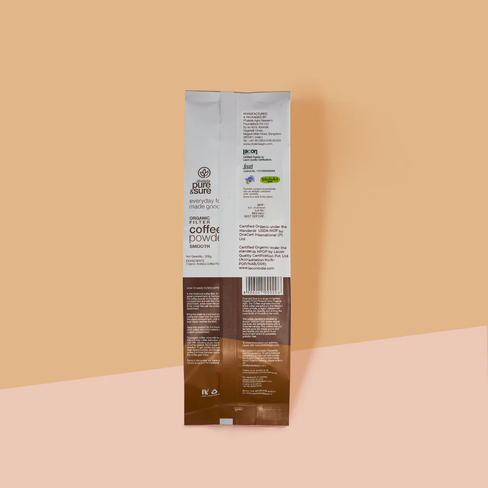 Coffee Smooth - Pure and Sure - 200gm
