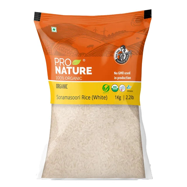Sonamasoori Rice (White) – Pro Nature – 1000gm