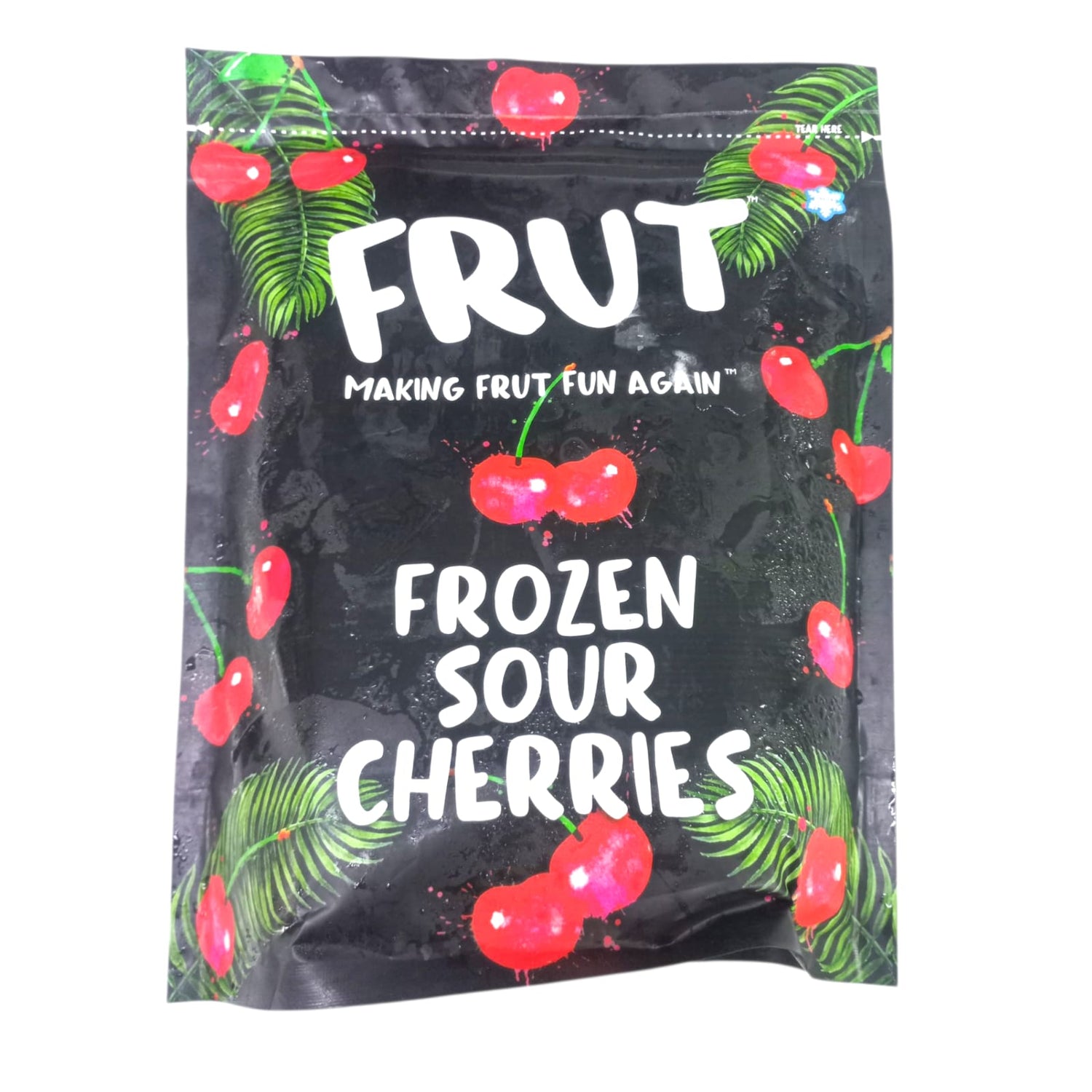Sour Cherries | Frozen - Whole – No Added Sugar, Flavours & No Added Preservatives – Frut – 1000gm
