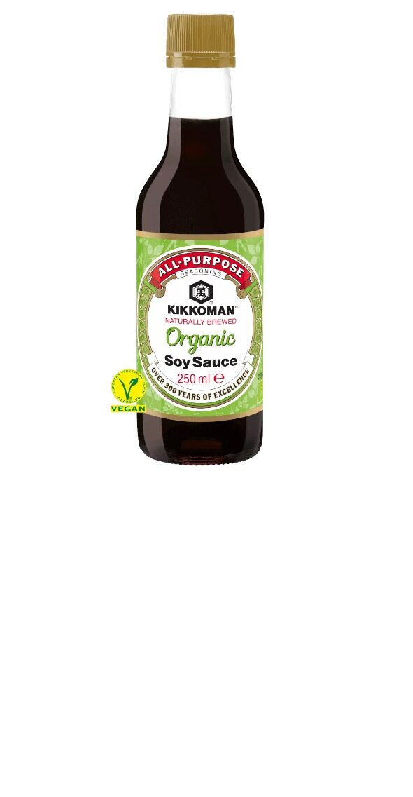 Soy Sauce | Organic - Naturally Brewed - Vegan - Kikkoman - 250ml