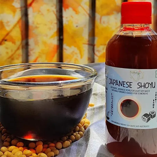 Soy Sauce | Authentic Japanese Koikuchi Light Soy Sauce - Aged For 15 Months - Naturally Brewed - Dairy Free, No Added Flavors & No Added Preservatives - Posh Flavor - 250ml